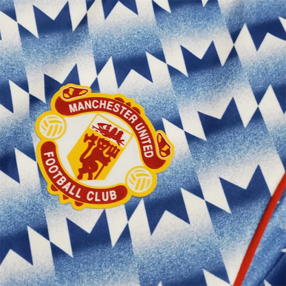 Manchester United Jersey Away Kit 1990/92 Retro Football Team Soccer Shirt