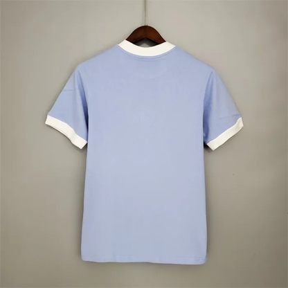 Manchester City Jersey Home Kit 1972 Retro Football Team Soccer Shirt