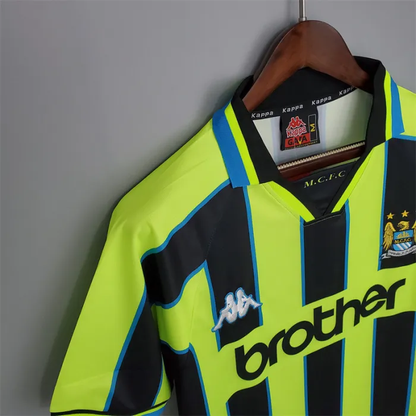 Manchester City Jersey Away Kit 1998/99 Retro Football Team Soccer Shirt