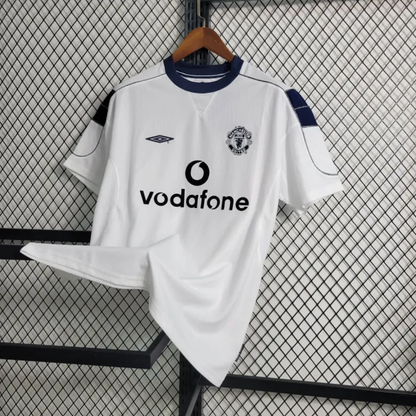 Manchester United Jersey Away Kit 99/00 Retro Football Team Soccer Shirt