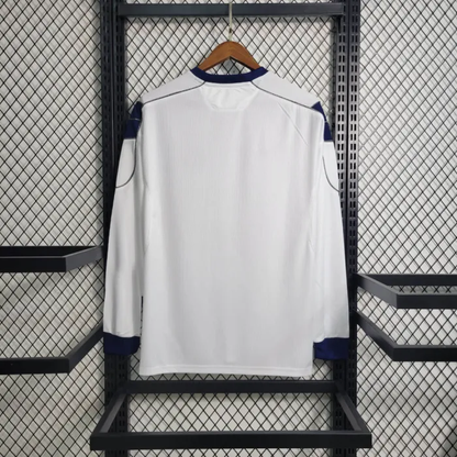 Manchester United Jersey Away Kit 99/00 Retro Long Sleeves Football Team Soccer Shirt