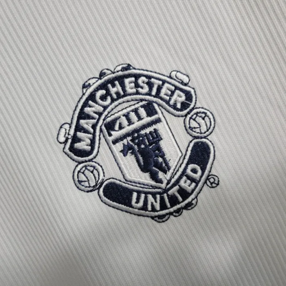 Manchester United Jersey Away Kit 99/00 Retro Long Sleeves Football Team Soccer Shirt