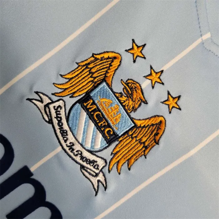 Manchester City Jersey Home Kit 07/08 Retro Football Team Soccer Shirt