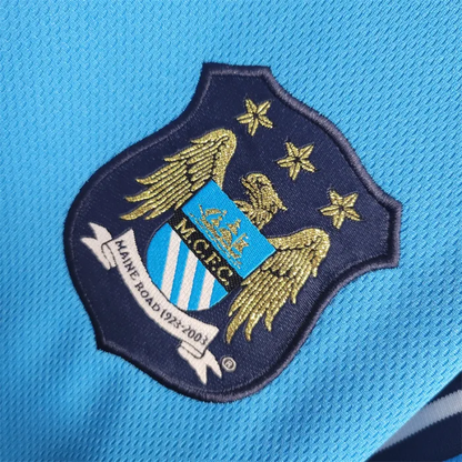 Manchester City Jersey Home Kit 01/02 Retro