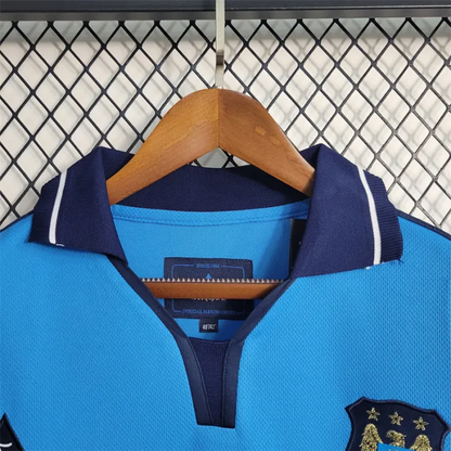 Manchester City Jersey Home Kit 01/02 Retro