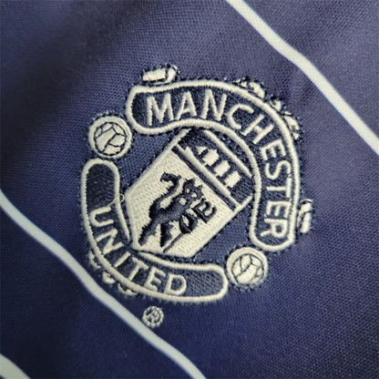 Manchester United Jersey Third Kit 1999/00 Retro Football Team Soccer Shirt