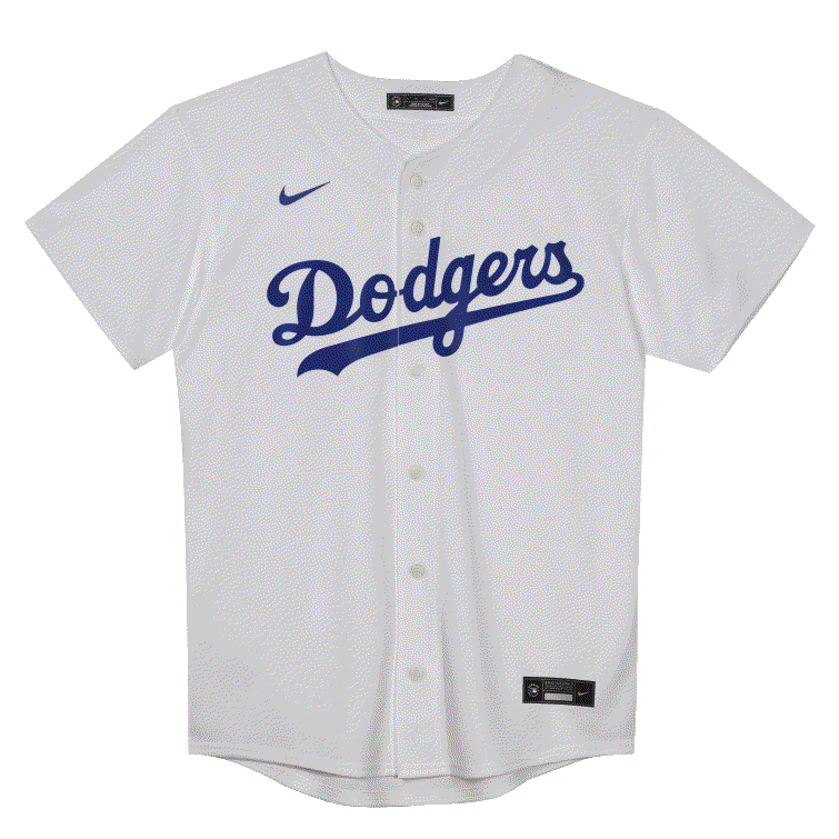 Nike Preschool Los Angeles Dodgers Home Jersey-White