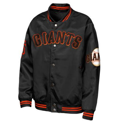 San Francisco Giants Tailsweep Classic Satin Jacket
