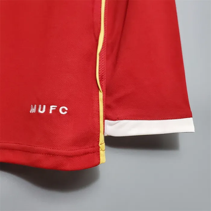 Manchester United Jersey Home Kit 2006/07 Retro Long Sleeves Football Team Soccer Shirt