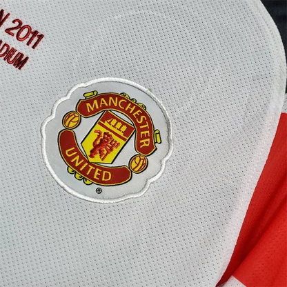 Manchester United Jersey Away Kit 2010/11 Retro Football Team Soccer Shirt