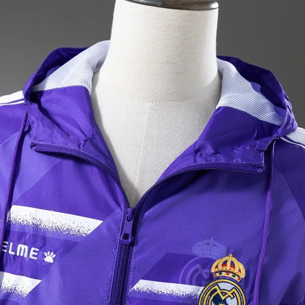 Real Madrid Windbreaker 2025/26 Football Kit