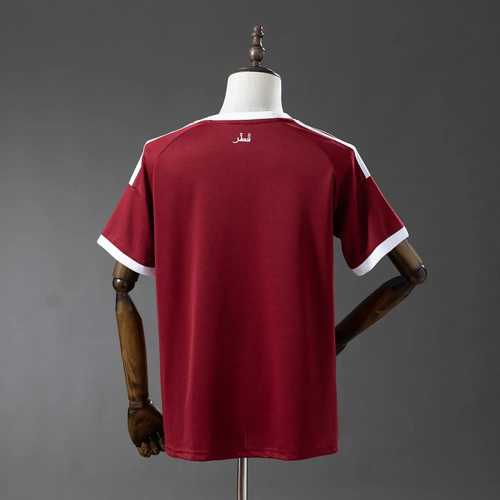 Qatar Jersey 2026 World Cup Home Football Kit Soccer Jersey