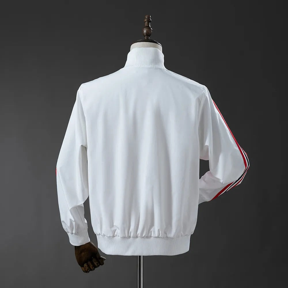 AC Milan Windbreaker 2025/26 White Football Kit