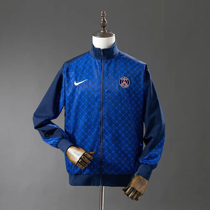 PSG Windbreaker 2025/26 Blue Football Kit
