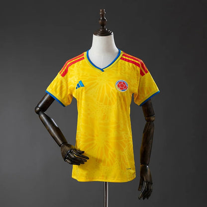 Women Colombia Jersey 2026 World Cup Home Football Kit