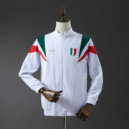 Italy Windbreaker 2025/26 White Football Kit
