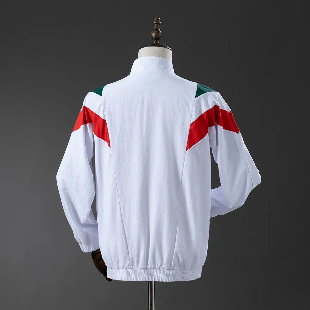 Italy Windbreaker 2025/26 White Football Kit