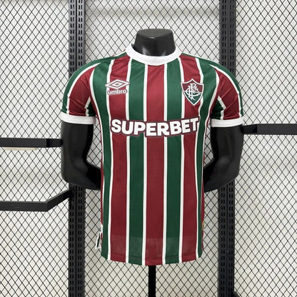 player version fluminense jersey 25/26 home football kit soccer jersey