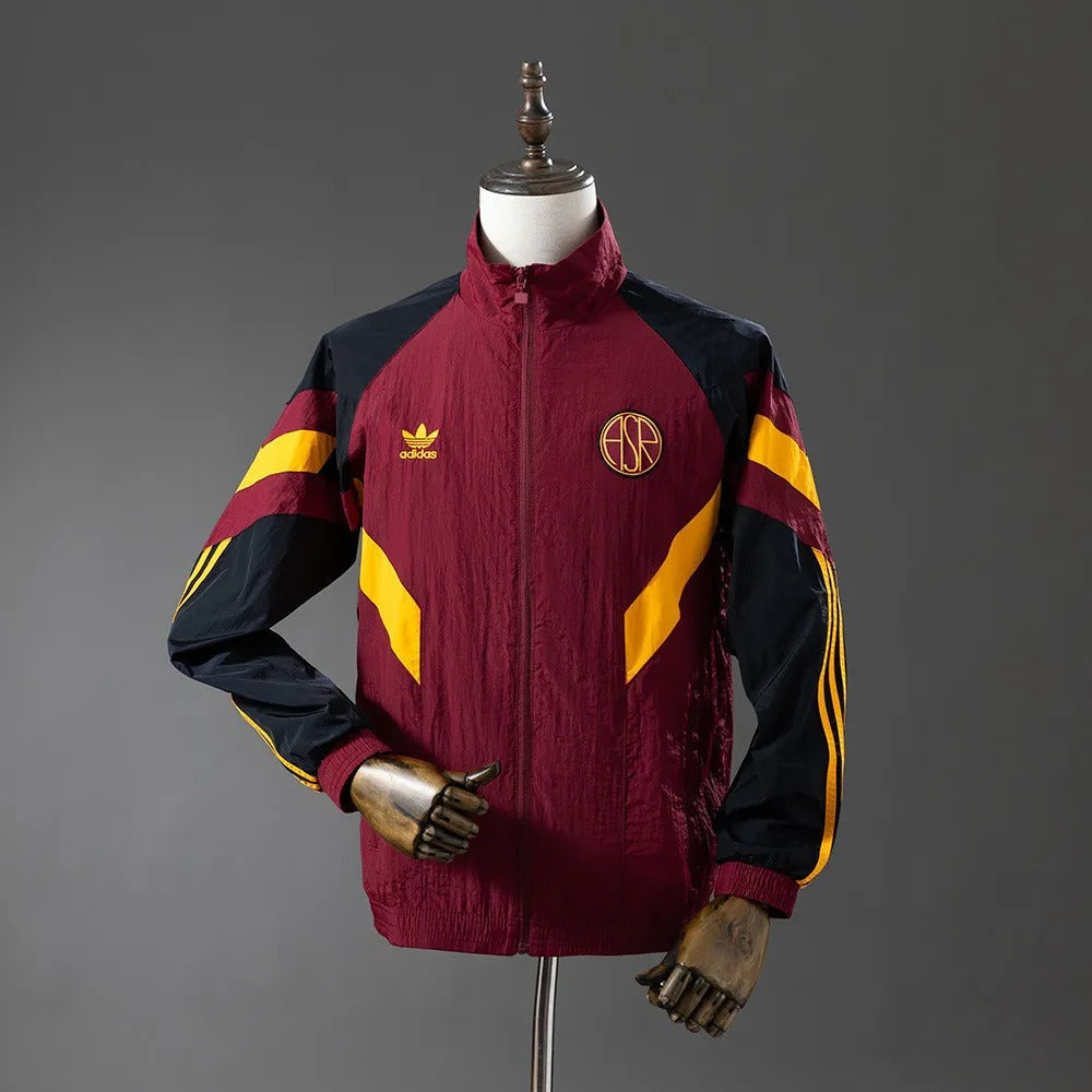 AS Roma Windbreaker 2025/26 Red Football Kit