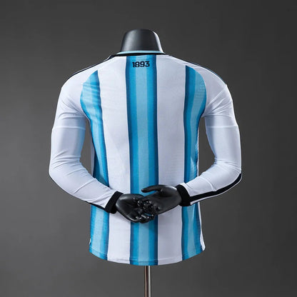 Player Version Argentina Jersey 2026 World Cup Home Football Kit Long Sleeves