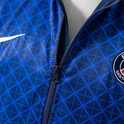 PSG Windbreaker 2025/26 Blue Football Kit