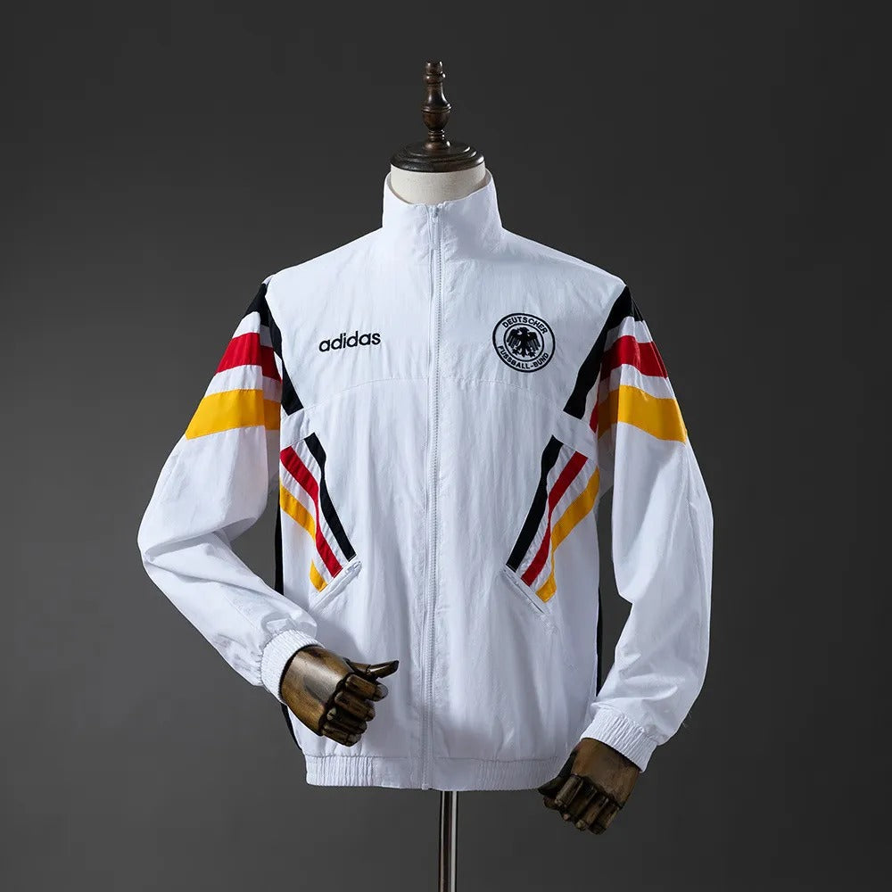 Germany Windbreaker 2025/26 White Football Kit