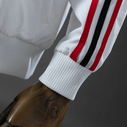 AC Milan Windbreaker 2025/26 White Football Kit
