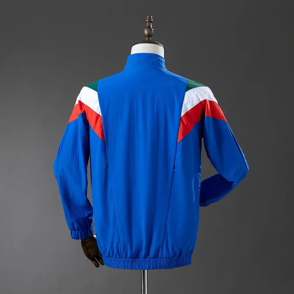 Italy Windbreaker 2025/26 Blue Football Kit