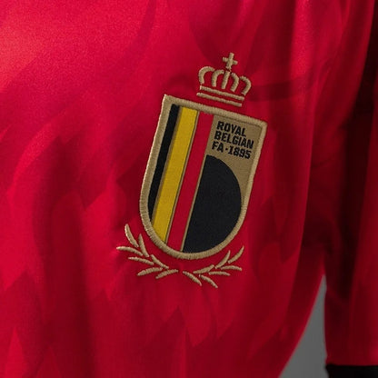 Kids Belgium Jersey 2026 World Cup Home Football Kit