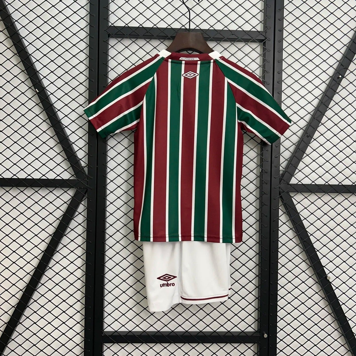 kids fluminense jersey 25/26 home football kit soccer jersey
