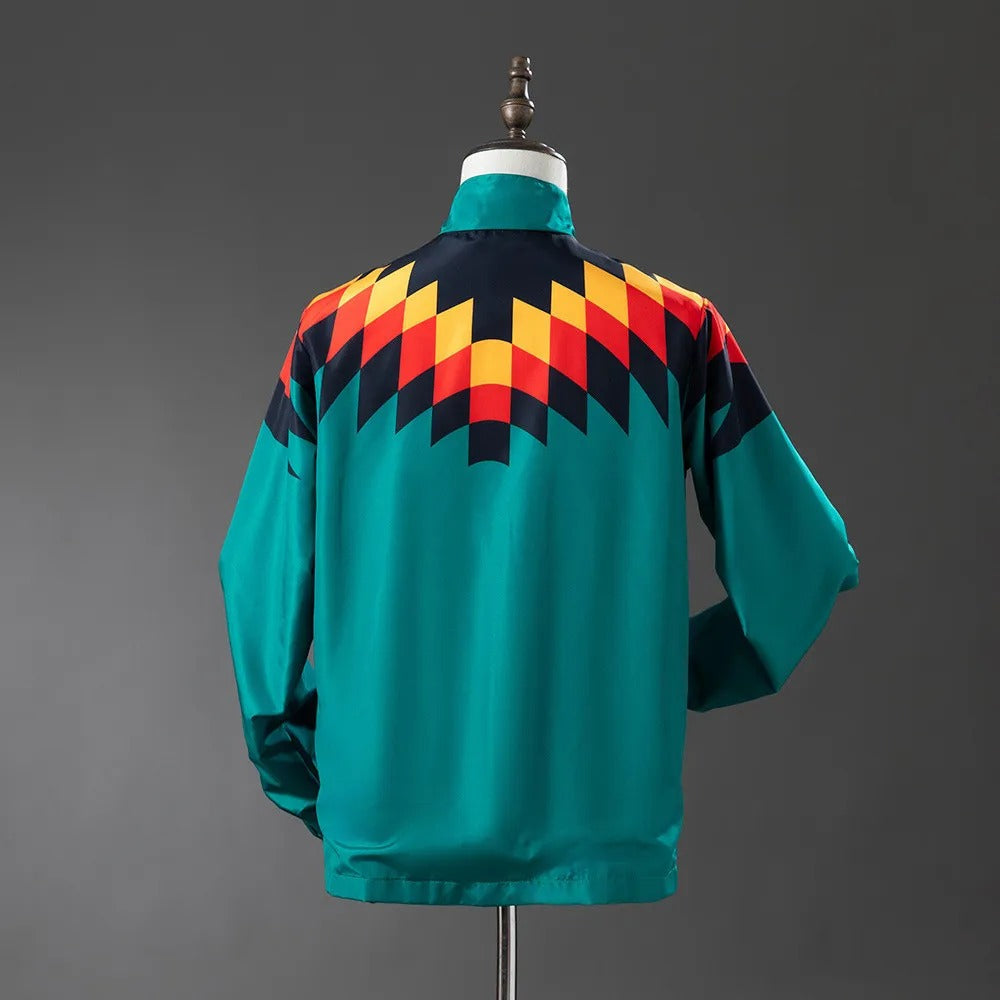 Germany Windbreaker 2025/26 Green Football Kit