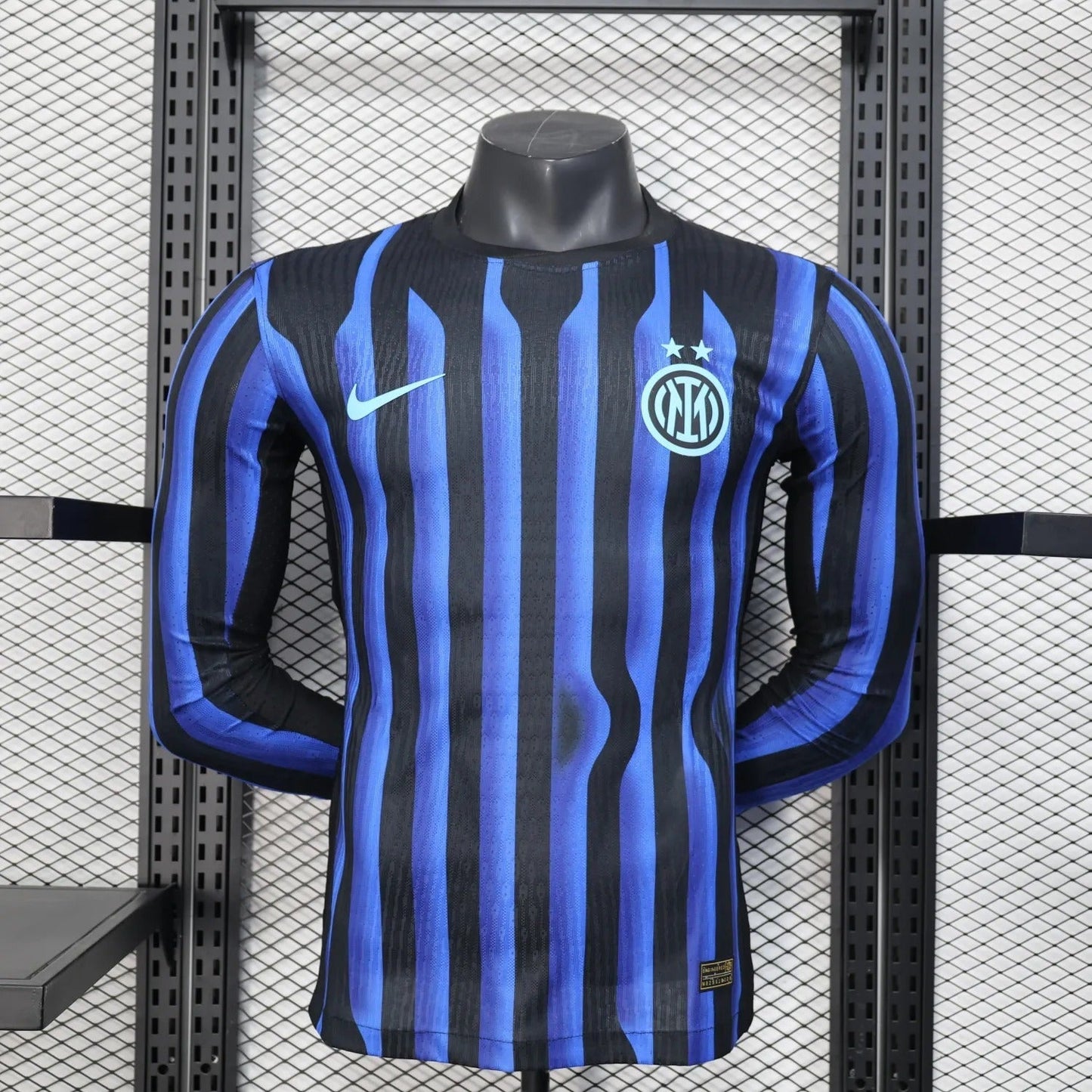 player version inter milan home jersey 25/26 long sleeves football kit soccer jersey