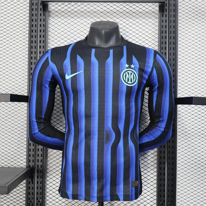 player version inter milan jersey 25/26 home football kit soccer jersey