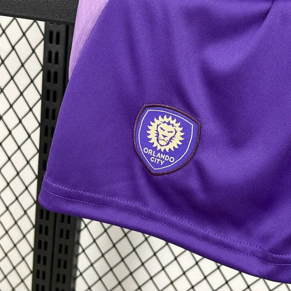 kids orlando city jersey 25/26 home football kit soccer jersey