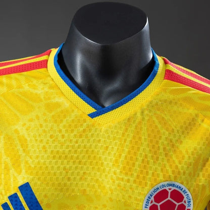 Player Version Colombia Jersey 2026 World Cup Home Football Kit Soccer Jersey