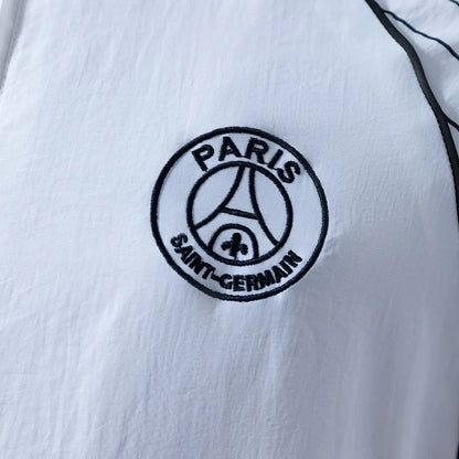 PSG Windbreaker 2025/26 White Football Kit
