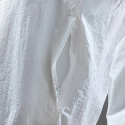 Barcelona Windbreaker 2025/26 White Football Kit