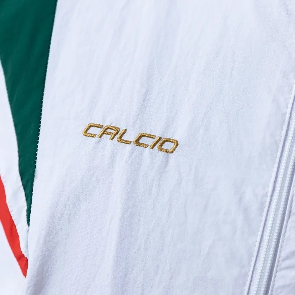 Italy Windbreaker 2025/26 White Football Kit