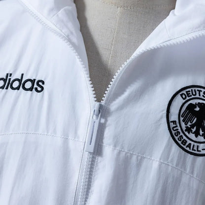 Germany Windbreaker 2025/26 White Football Kit