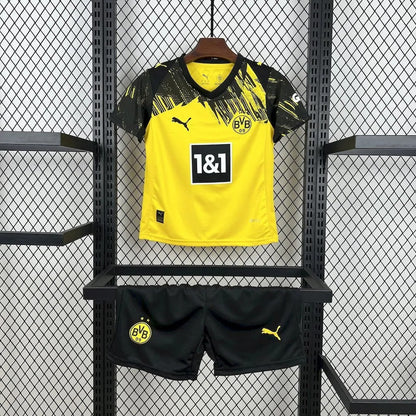 kids dortmund jersey 25/26 football kit soccer jersey
