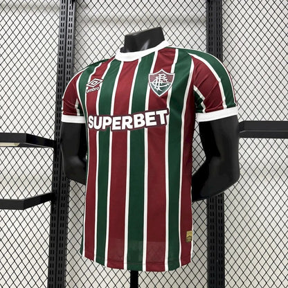 player version fluminense jersey 25/26 home football kit soccer jersey
