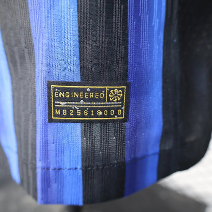 player version inter milan home jersey 25/26 long sleeves football kit soccer jersey