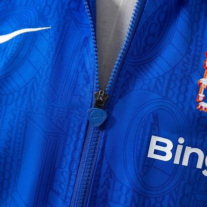 Chelsea Windbreaker 2025/26 Blue Football Kit