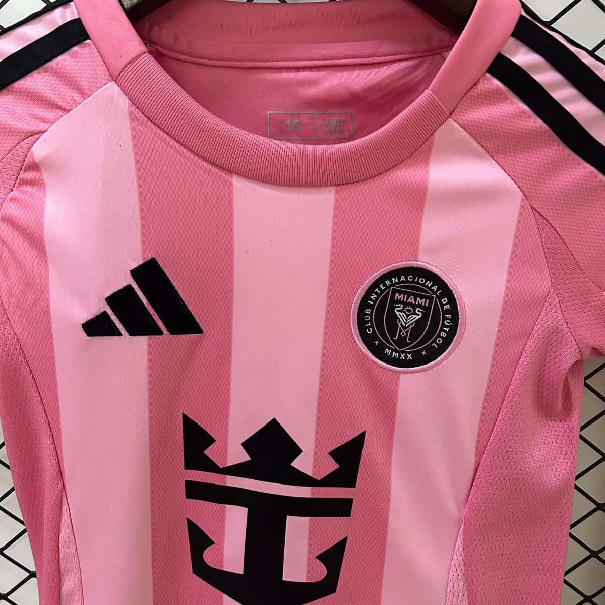 kids inter miami jersey 25/26 home football kit soccer jersey