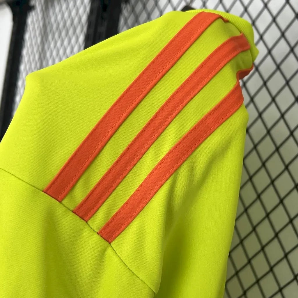 flamengo jersey 25/26 yellow goalkeeper football kit soccer jersey