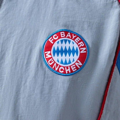 Bayern Munich Windbreaker 2025/26 Grey Football Kit