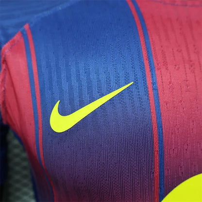 player version Barcelona home jersey 25/26 football kit soccer jersey