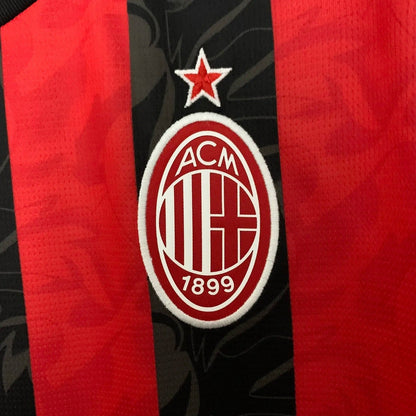 ac milan jersey 25/26 home football kit soccer jersey