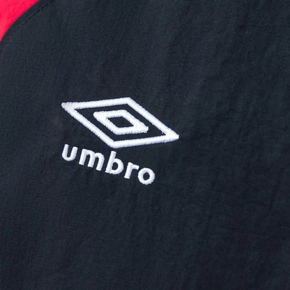 Manchester United Windbreaker 2025/26 Black Red Football Kit