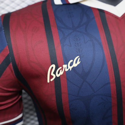 player version barcelona jersey 25/26 anniversary football kit soccer jersey